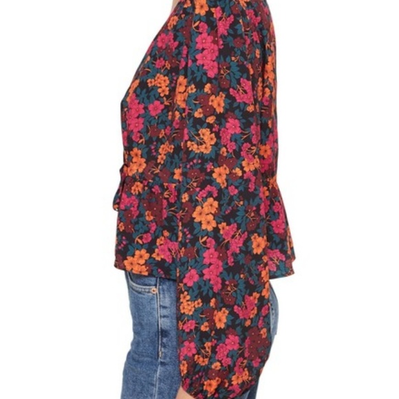 New TopShop Grand Estate Floral Blouse - Picture 3 of 3